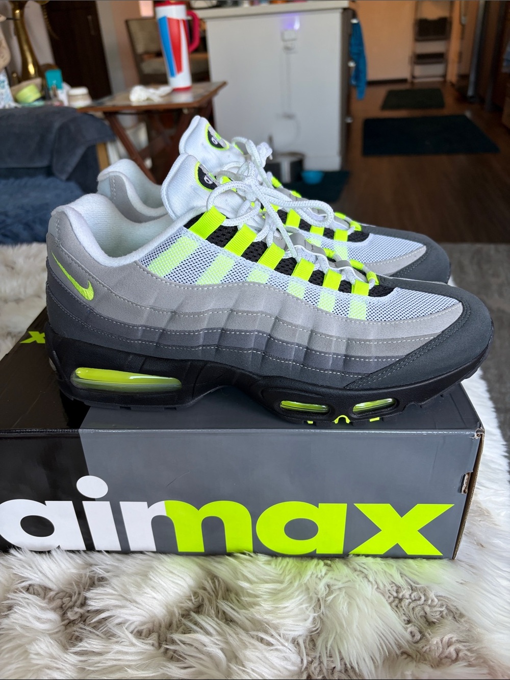 NIKE AIR MAX 95 BIG BUBBLE SIZE 12 w/box - Picture 4 of 4
